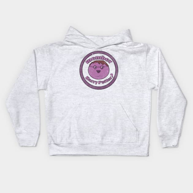 Member Berries Kids Hoodie by POPITONTHEWALL